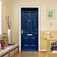 Vista 36 de Adhesivos 3D para puerta, murales para despegar y pegar, puerta de madera, papel tapiz autoadhesivo, extraíble, PVC, impermeable, póster