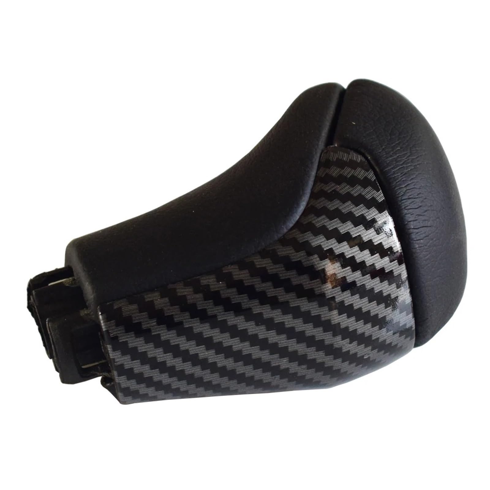 DWTNMEX Gear Shift Knob for Toyota for Highlander 2015-2019 Carbon Fiber Car Gear Lever Shift Knob Handle Head(Carbon Fiber)