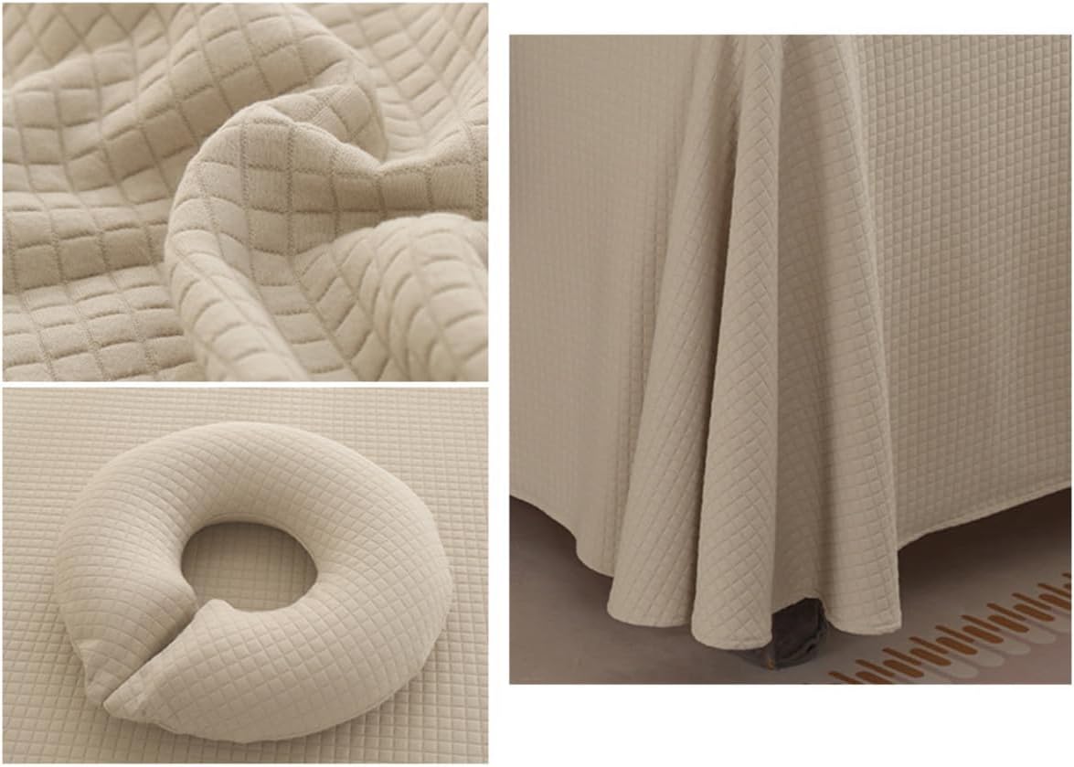 マッサージベッドカバー 美容ベッドカバー セット コットン