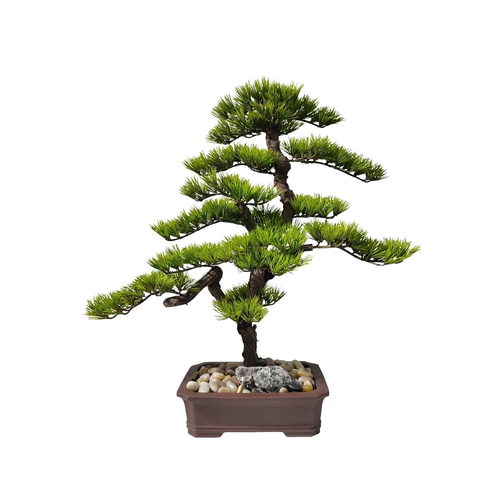 Bonsai Tree Artificial Bonsai Tree Realistic Wood Ceramic Pot Fake Plants Home Decor