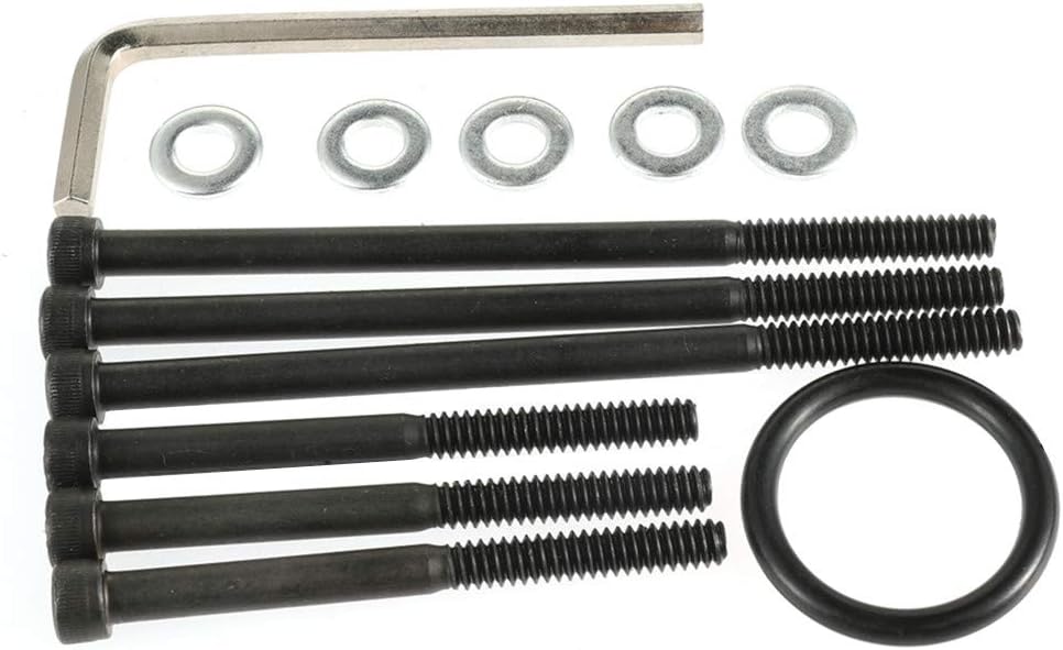 DEF 14010 Deep Transmission Pan Filter Extender Fits A518, A618 and A727 Transmissions Replacement for1997 Ram 1500,2006 Ram 3500 (silver)
