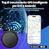 Localizzatore GPS per Auto con App GPS Tracker Magnetico,Tracker gps Android Monitoraggio(Compatibile con Sistemi Android e iOS)in Tempo Reale per Veicoli,Bambini e Animali Domestici,Localizzatore gps