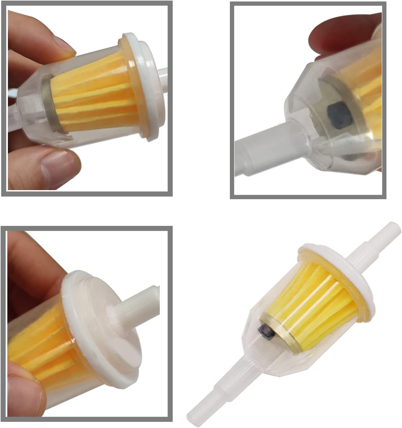 Taiss 491922 808656 Fuel Pump with Fuel Line,Suitable for 49040-7001 16700-Z0J-003 GX610 GX620 691034 808492 808281 Predator 212.Fuel Pump Lawn Mower with Fuel Filter for briggs and stratton