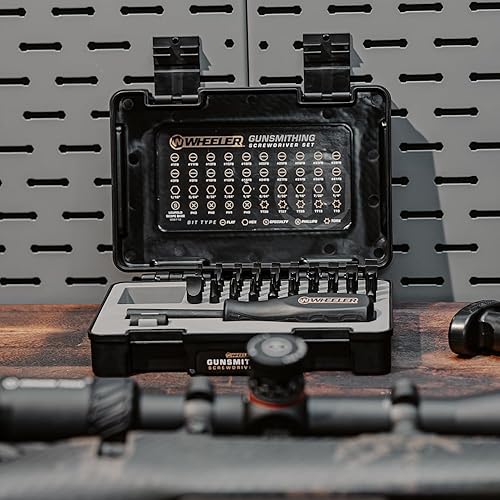 Miniatura 5 de Wheeler 43-Piece Professional Gunsmithing Screwdriver Set with Magnetic Screwdriver Handle and Storage Case for Gunsmithing