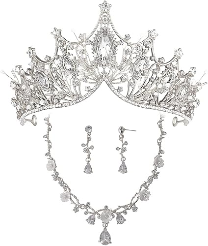 Corona de boda para novia, tiara de princesa con diamantes de imitación para mujer, corona de reina de graduación, concurso, corona de boda nupcial,