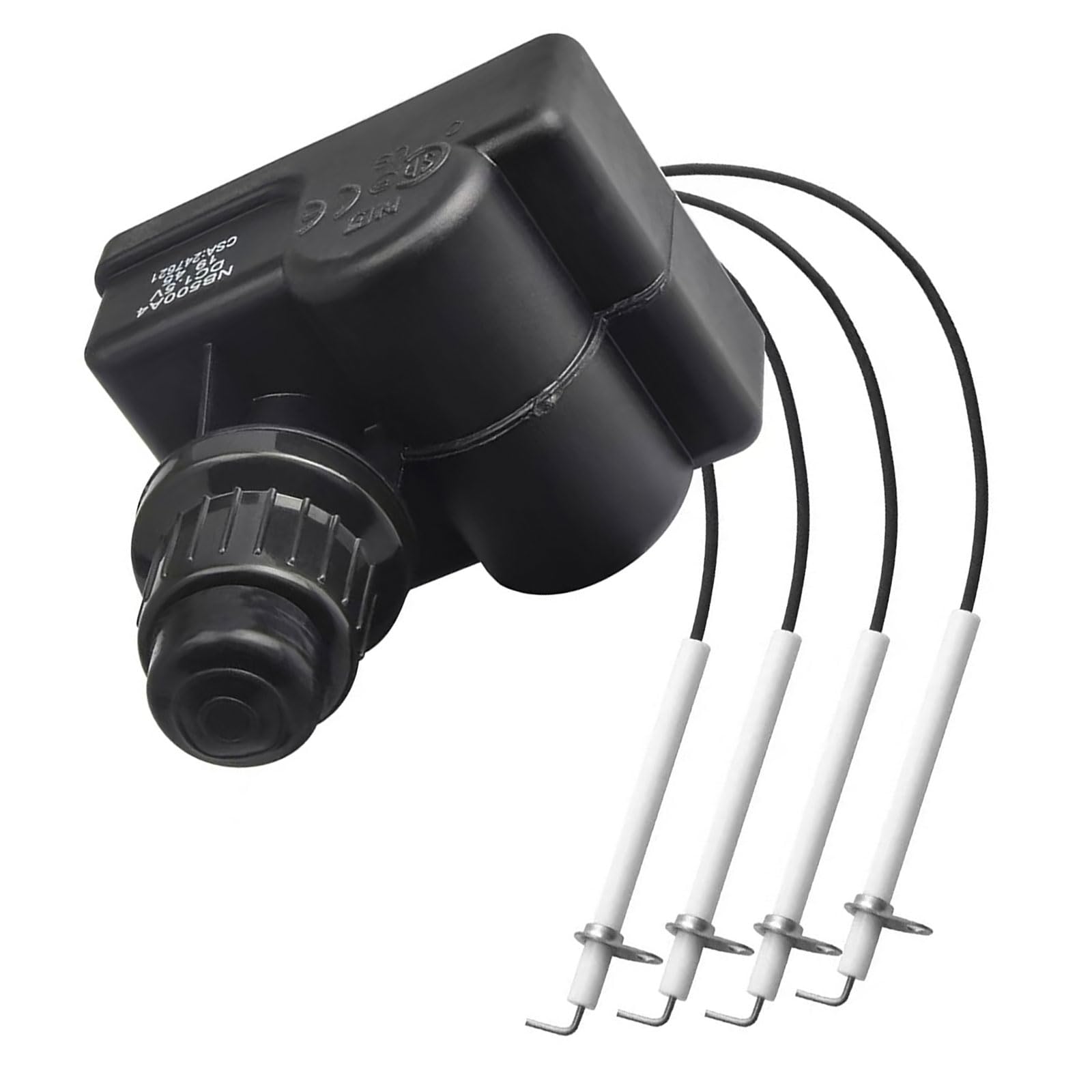 Jazuaiao Barbecue Replacement Unit, Ceramic Composite Construction, Flame Activation, Security Certified Permanent Outdoor Barbecue Igniting Structure