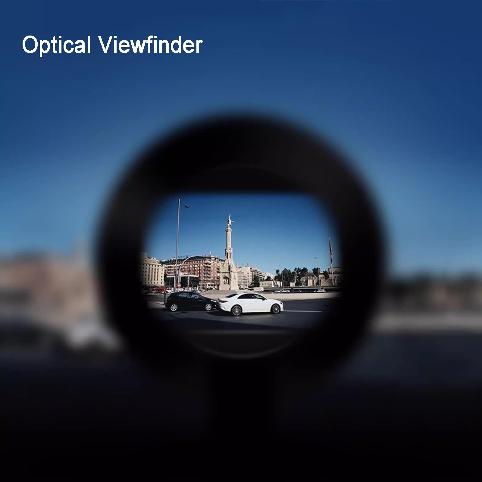 Visor de cámara, visor externo óptico para cámaras digitales y de película, montaje de zapata fría, revestimiento multióptico, experiencia de disparo mejorada