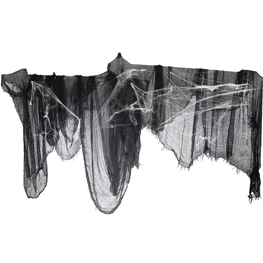 Tela De Gasa Muselina Para Decoración De Halloween - Algodón, Estilo Espeluznante, Para Casa Embrujada, Puertas Y Fiestas
