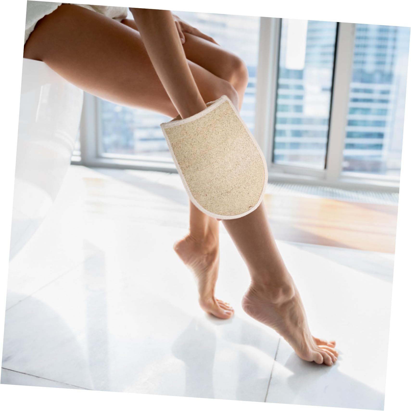 Gatuida 16 Piezas Guantes de Baño de Lufa Exfoliantes, Esponja Vegetal