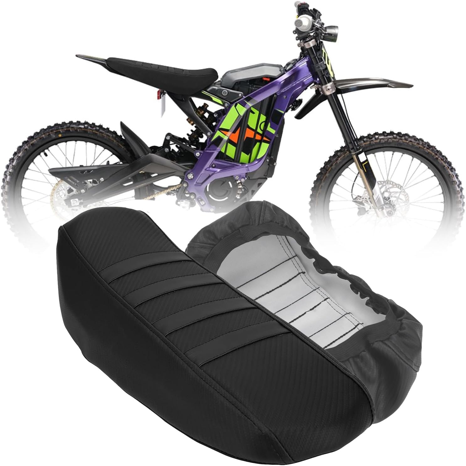 Seat Cover for Surron,Dirt Bike Seat Cover,Black