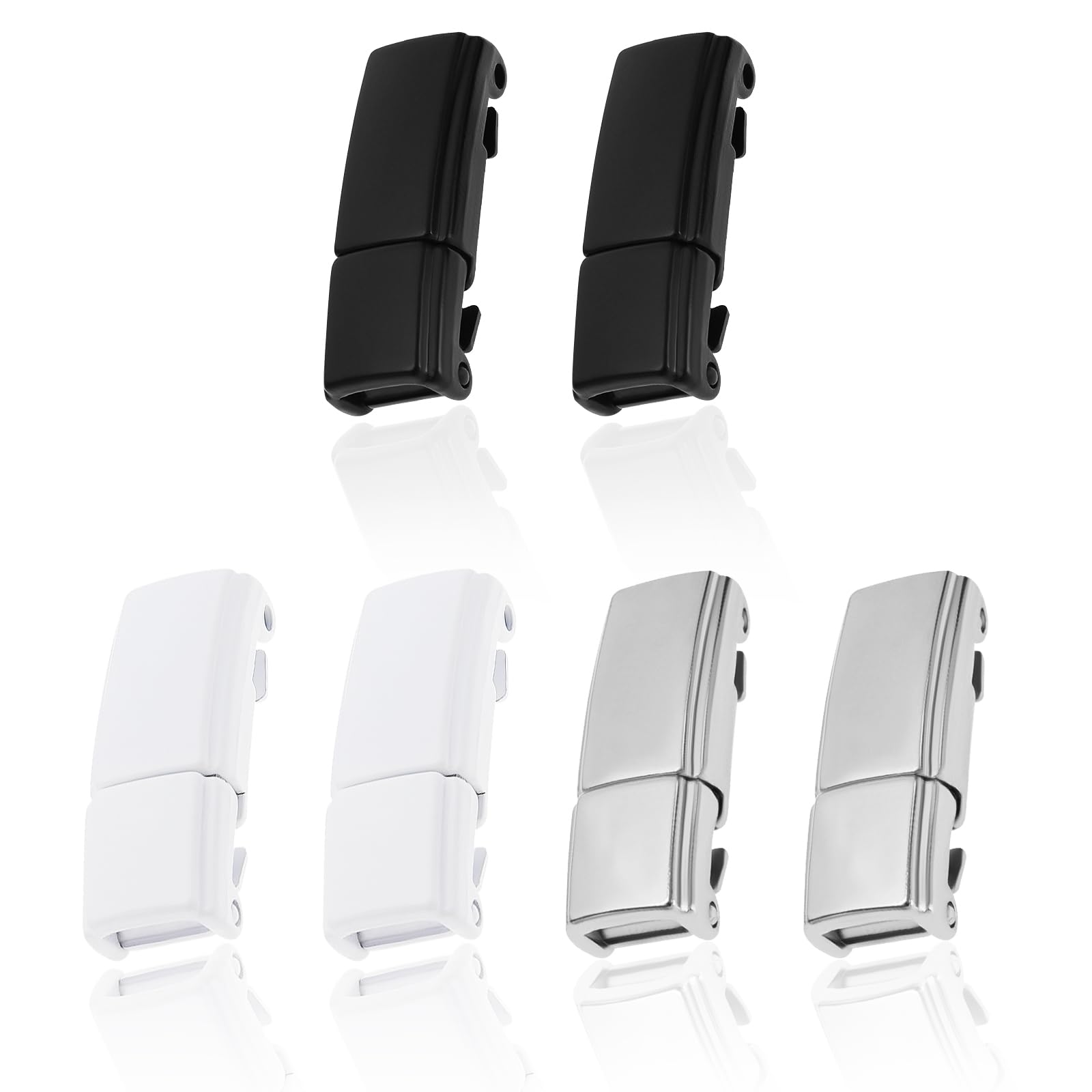 LT EasiylNo Tie Shoelace Buckle Magnetic Tieless Lazy Laces Lock Quick Release Clasp fits Casual Shoes Sneakers Boots Canvas