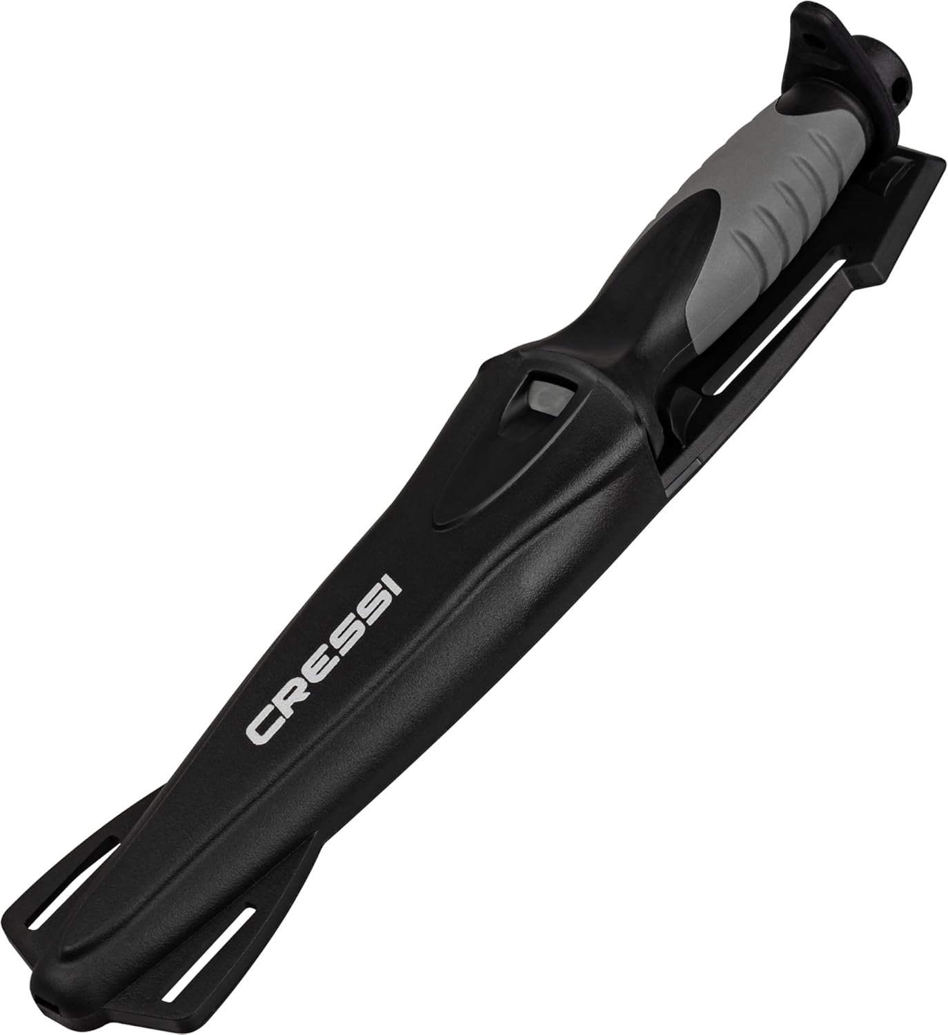 Cressi Underwater Spearfishing Knife with Tapering Blade -Tempered Stainless Steel Blade - Finisher: Designed in Italy