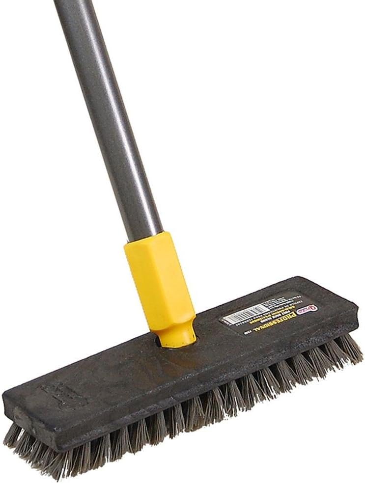 Quickie Bulldozer 9 in. W Steel Deck Brush