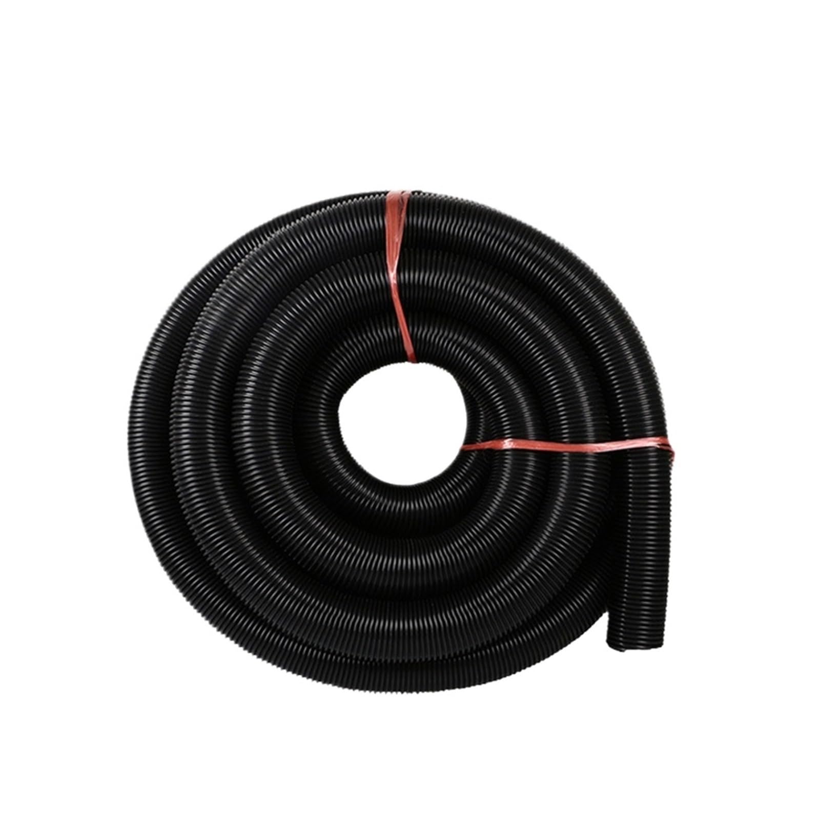 Tpxlxygry Black-3M (35Mm) Vacuum Cleaner Thread Hose Inner 35Mm/Outer 42Mm Bellows Straws Flexible Soft Pipe Replacement Vacuum Cleaner Tube Black(Black-3M (35Mm))