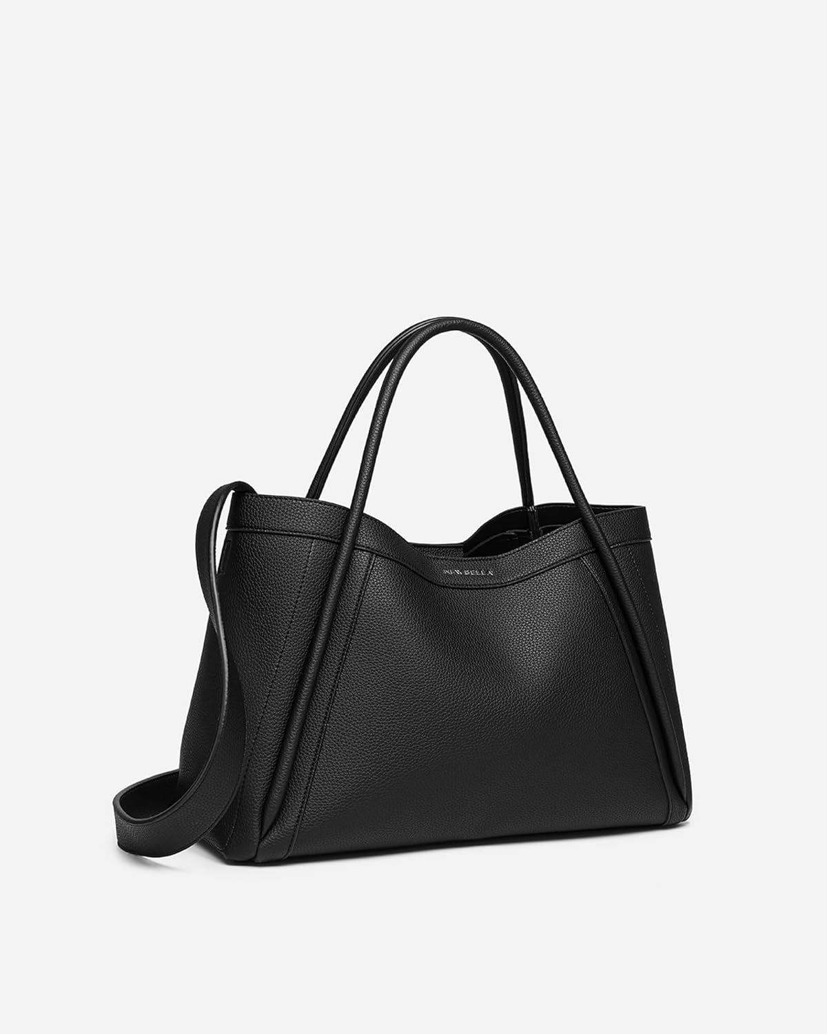 NEWBELLA Kelly Vegan Leather Tote Bag for Women - Stylish Versatile Commute Top Handle Bag, Hobo Shoulder Handbag with Purse - Image 2