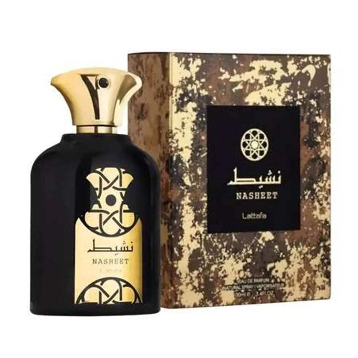 Lattafa Perfumes Nasheet EDP - Eau De Parfum 100ml(3.4 oz) Unisex | Guaiac Wood, Nutmeg, Sandalwood