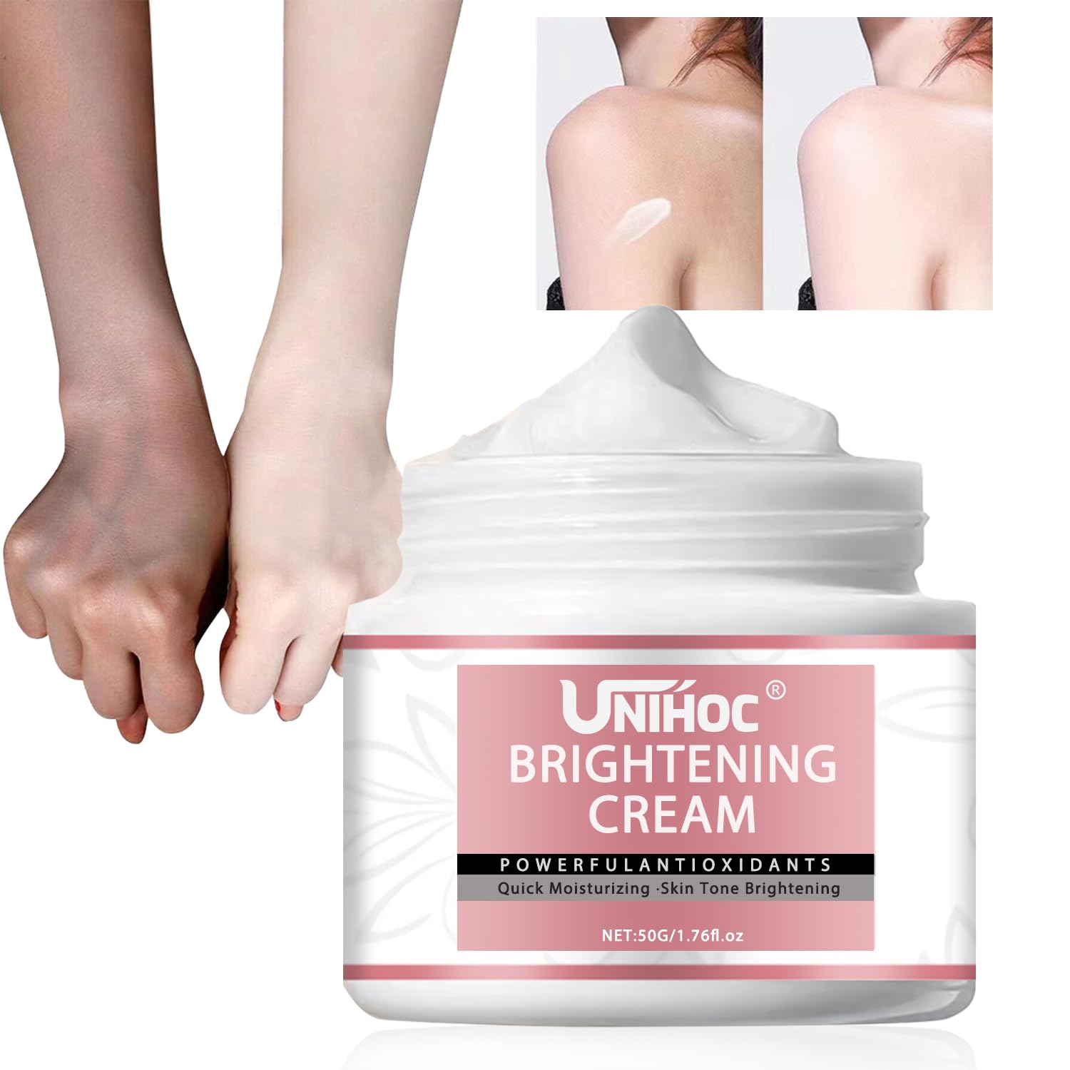 Whitening Cream for the Body Whitening Cream for Intimate and Whitening Intimate Area Skin Whitening Cream Underarm Whitening Cream Skin Lightening Cream for Intimate Areas 50 g