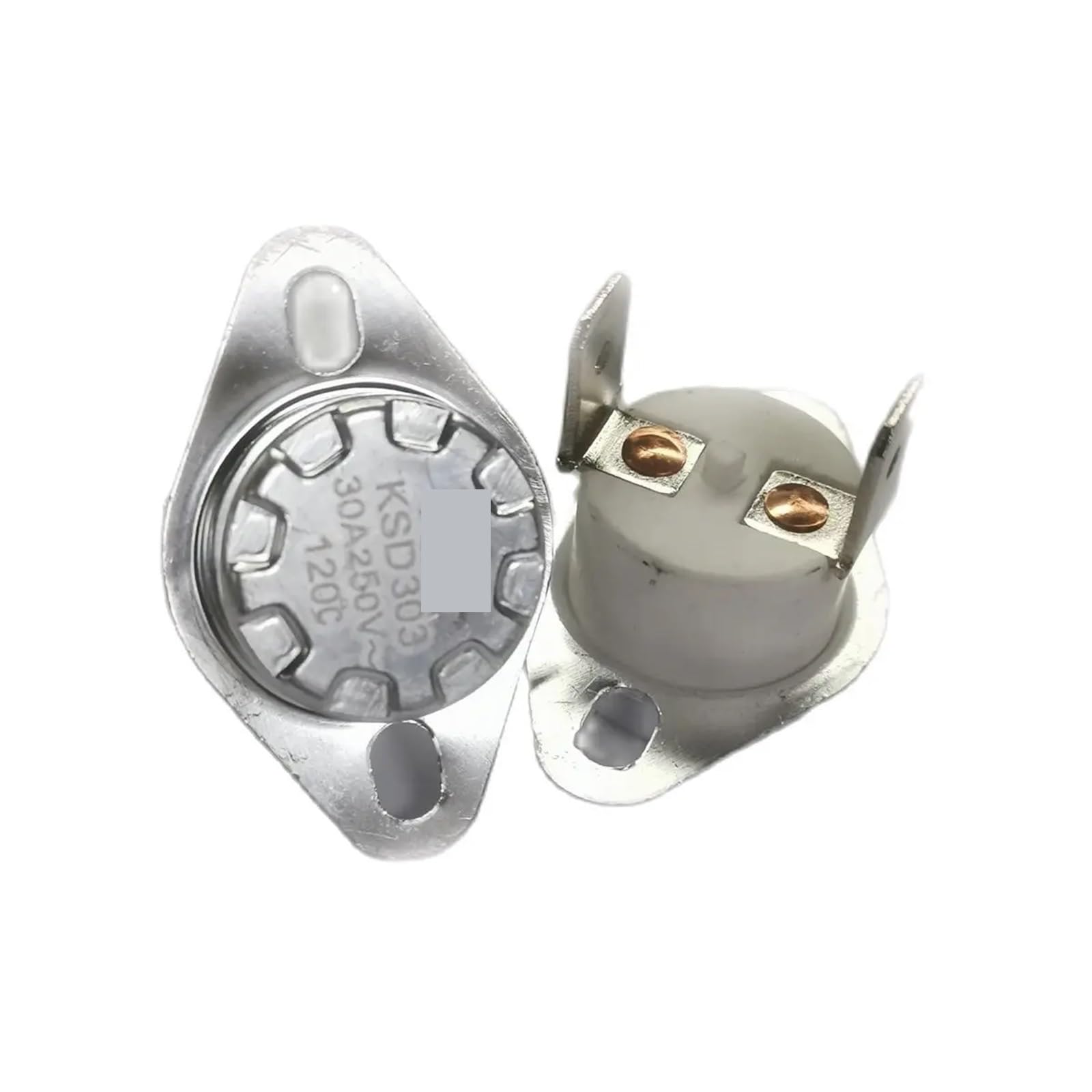 5PCS/Lot KSD303 Temperature Switch Thermostat Sensor 30A/250V Normally Close 40-150 Degree(70 Degree)