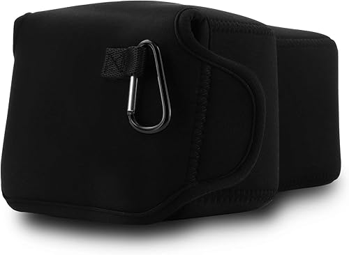 Miniatura 8 de MegaGear Funda de neopreno ultraligera para cámara compatible con Nikon Coolpix P1000, color negro