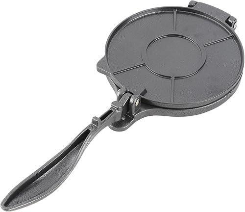 Miniatura 6 de Prensa de tortillas, prensa de tortilla de maíz manual grande de aluminio, prensa de masa de harina de tacos, prensa de tortilla mexicana para