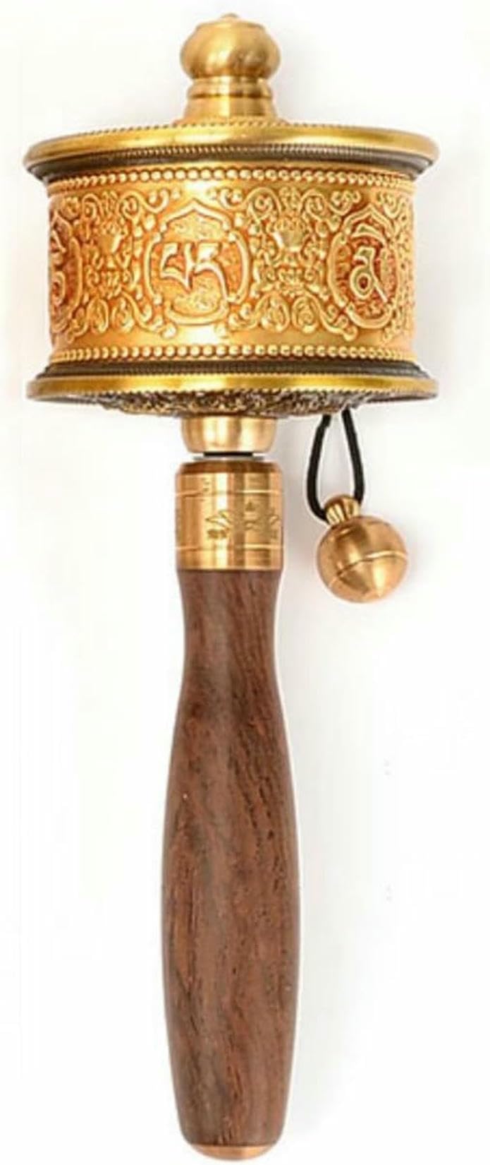 Roue de prière tibétaine bouddhiste, cadeau spirituel unique