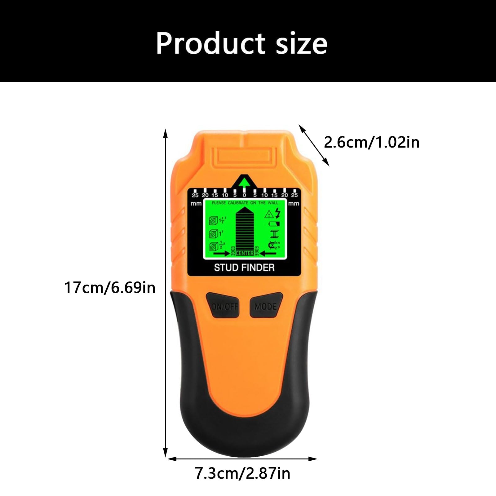Scanner da parete con magnete incorporato per controllo degli