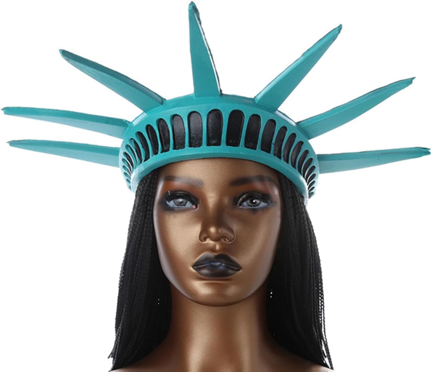 Statue of Liberty Costume Kit, Statue of Liberty Crown & Torch, Cosplay Headband Accessories, Patriotic Costume for Halloween, Independence Day - Image 8