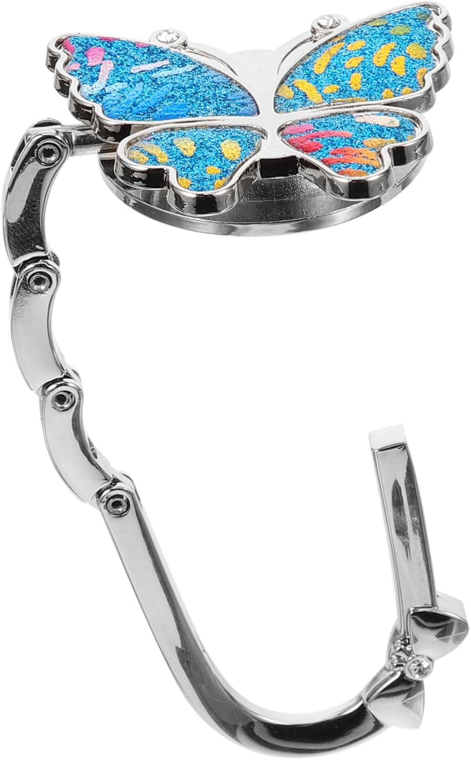 Didiseaon Portable Handbag Hanger Butterfly-Shaped Hook for Purse Holder Table Bag Stand