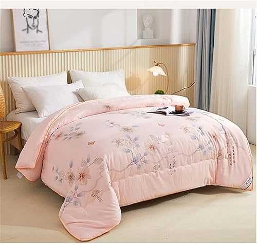 Miniatura 2 de QUUL Colcha de seda para dormir tamaño King Queen edredones de invierno de 220 x 240 color D tamaño 220 x 240 pulgadas 88lbs