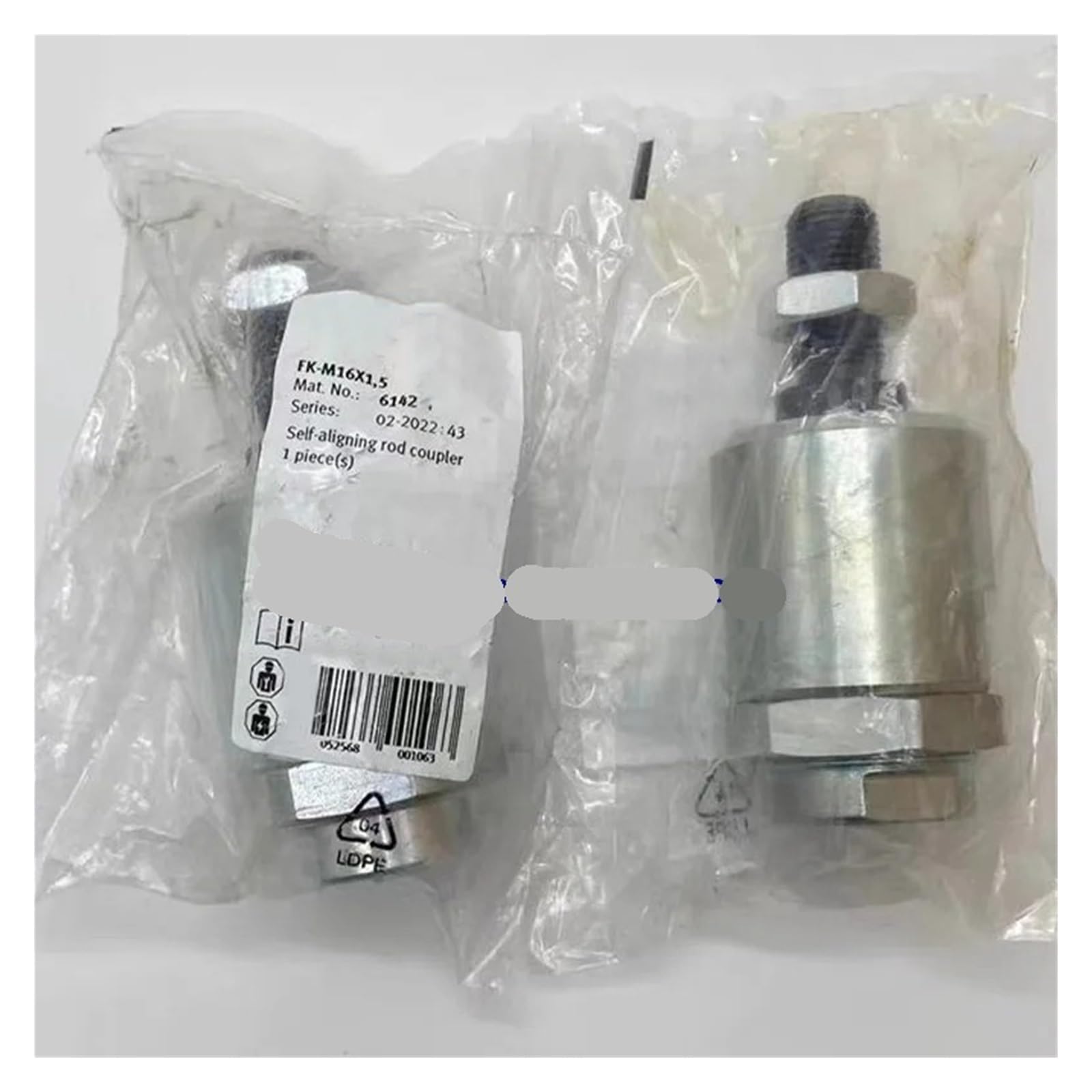 CXDFRSER 1pcs Centering Connector FK-M16X1,5 6142 FK-M20X1,5 6143(FK-M20X1.5 6143)