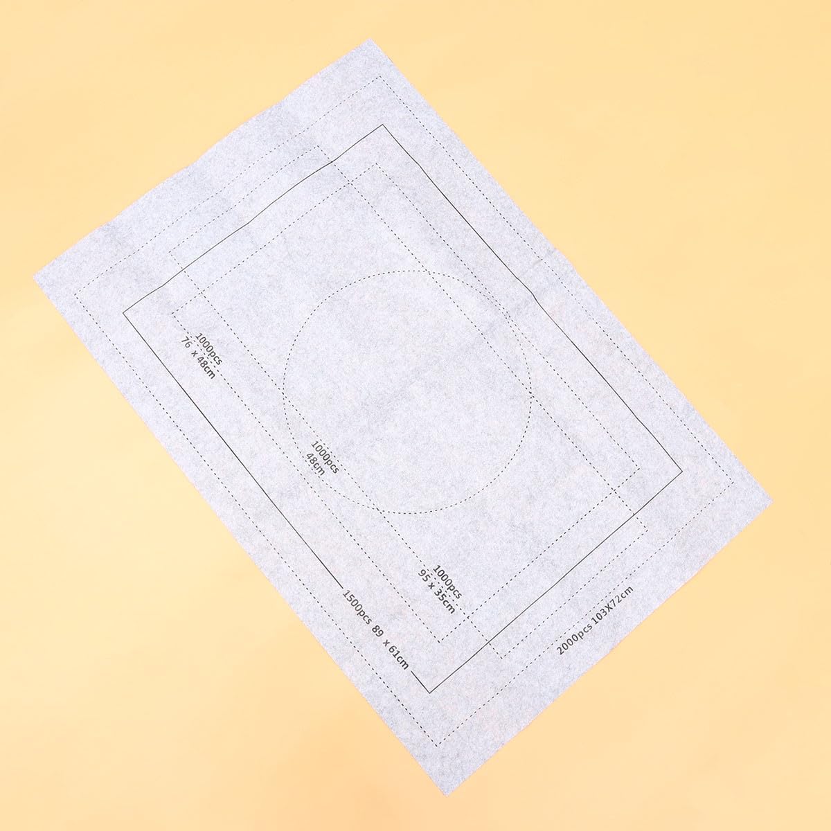 Grey Felt Puzzle Mat Roll-Up Game Mat for Jigsaw Puzzles Up to 2000 Pieces Portable Storage Blanket 80X118Cm for Travel Use