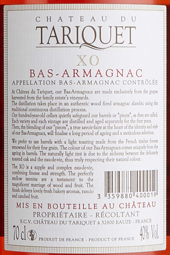 Tariquet Bas-Armagnac XO (1 x 0.7 l)