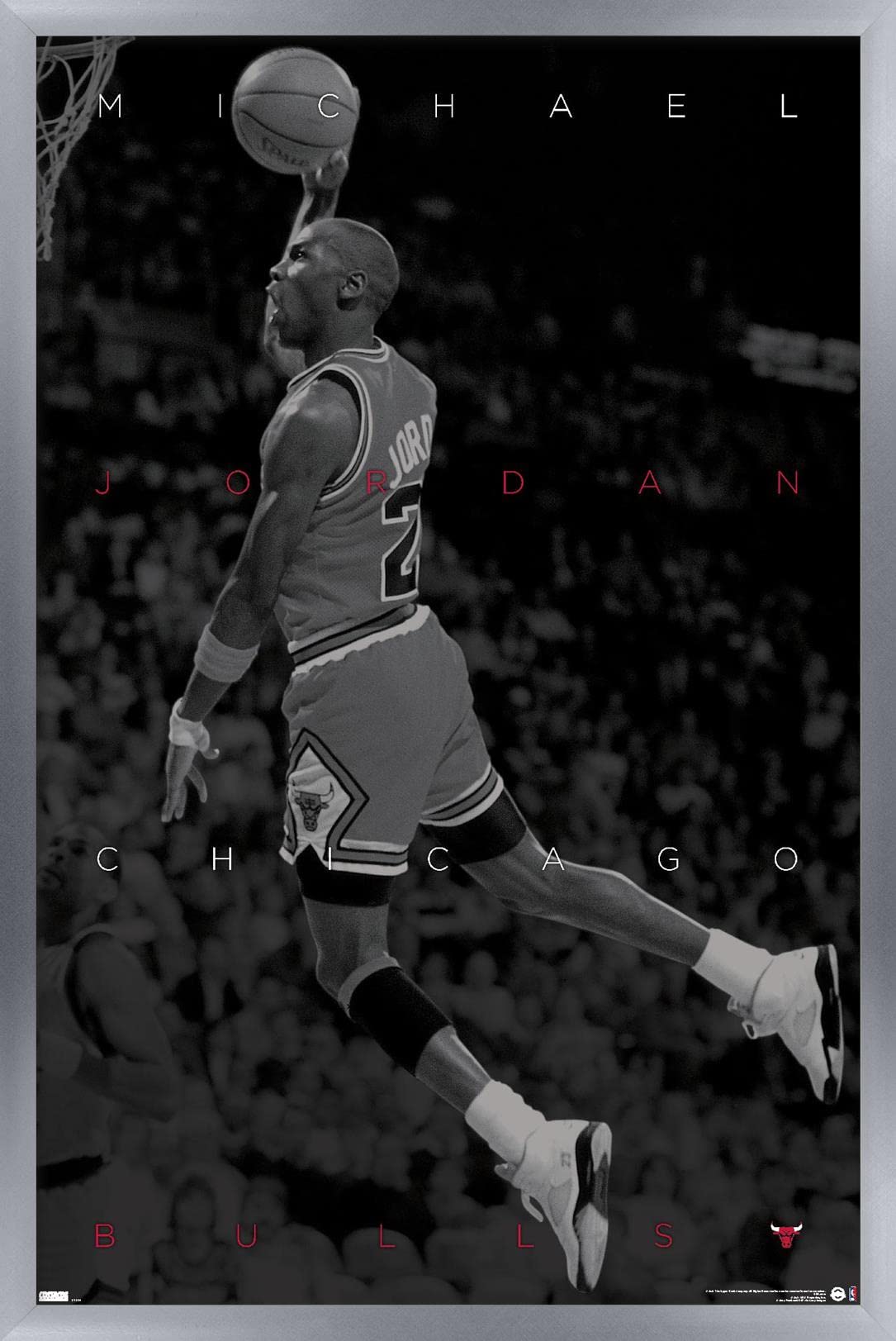 Amazon.com: Trends International Michael Jordan - Black and White