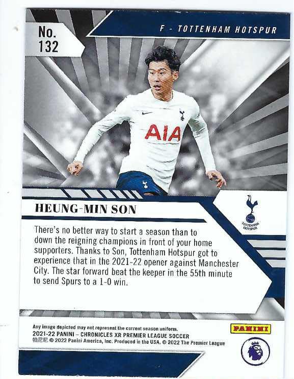 21-22 Panini Heung-Min Son 直筆サイン 得点王シーズン
