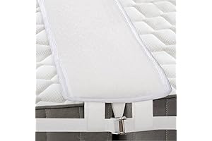 SAYGOGO Twin to King Bed Bridge Kit, Comfort Memory Foam Mattress Gap Filler