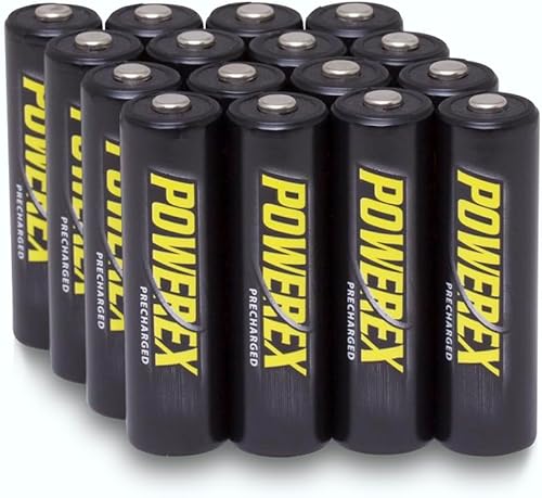 Powerex AA precargado 2600mAh (paquete de 16)