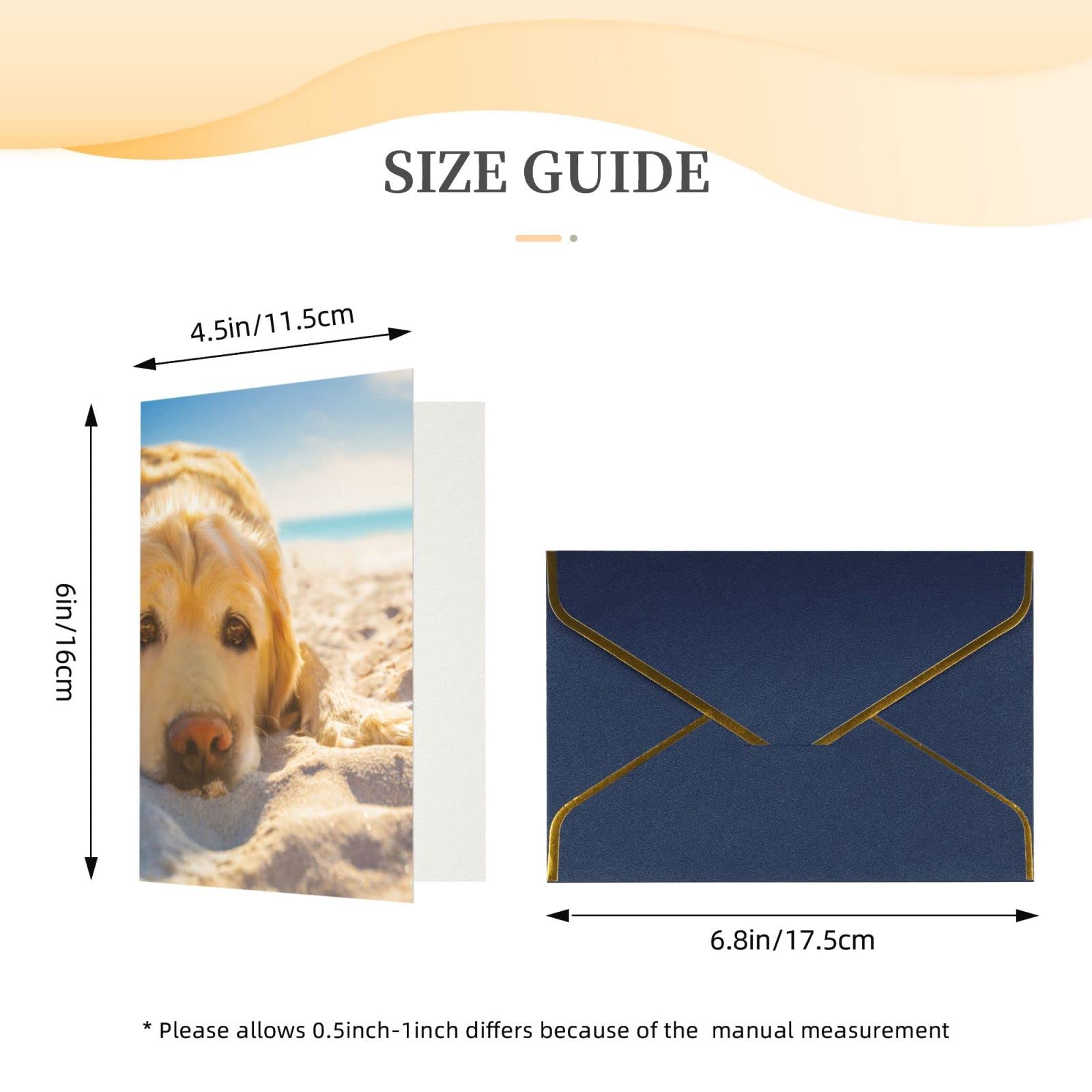 Amazon | ゆっくりしてるゴールデンレトリバー メッセージカード