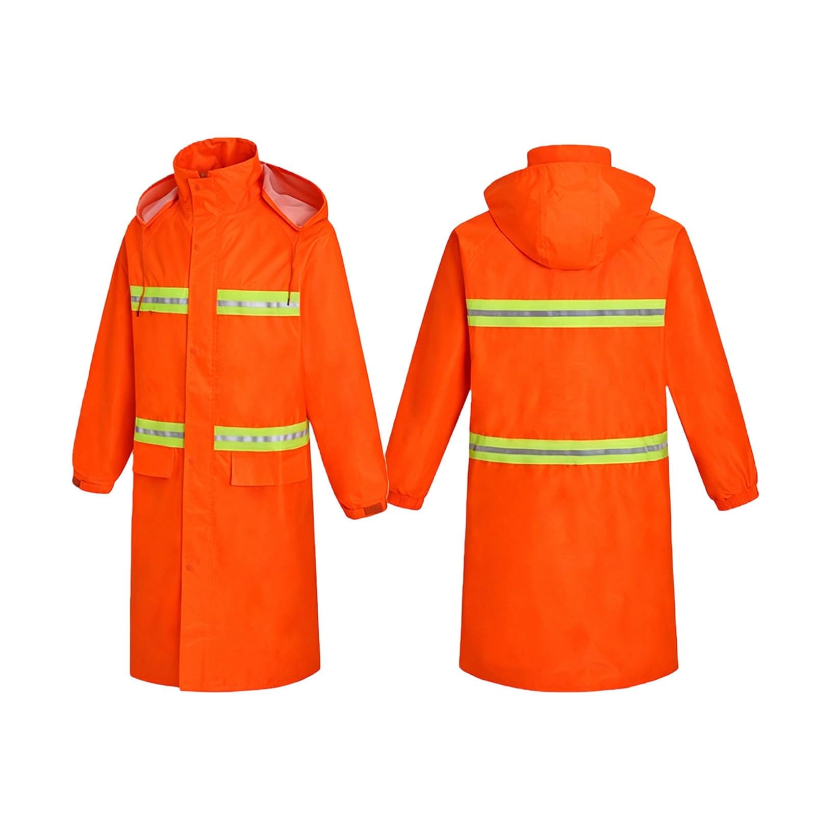 Chaleco exterior de hombre impermeable con reflectores para noche 5