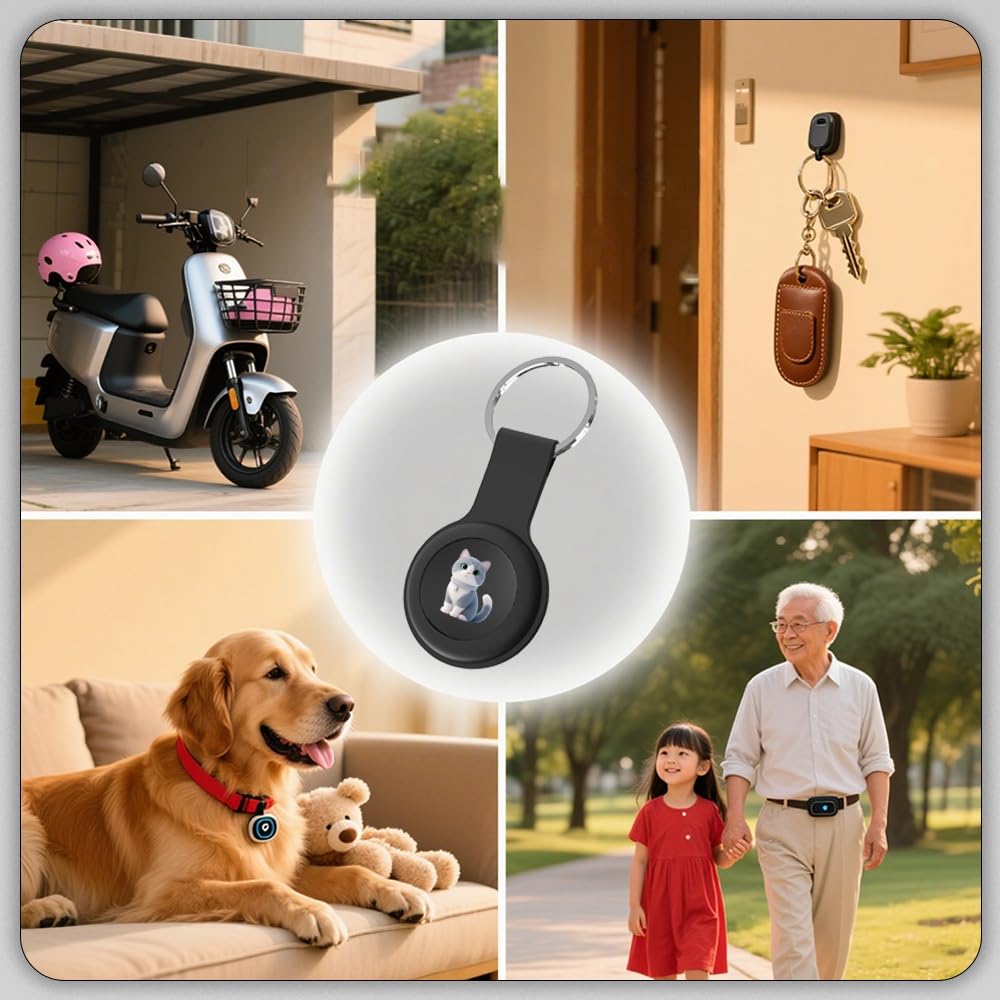 aimtrack Pro - localizador GPS, con Precisión en Reproducción de Trayectoria, Larga Duración y Fácil Sustitución,para Coche, Mascotas, Llaves, Maleta y Cartera