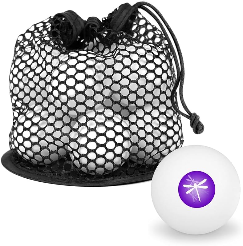 Purple Dragonfly Dragonflies Table Tennis Ping Pong Ball 12 Pack with