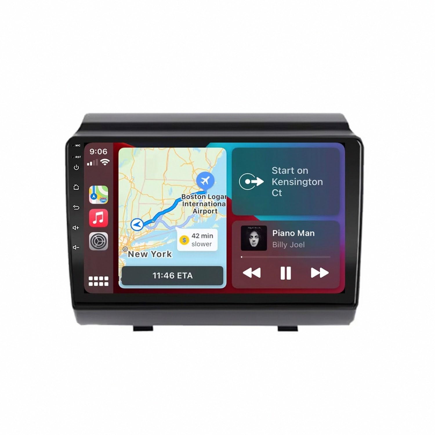 Radio Samochodowe dla Hyundai IX35/Tuscon 2018-2020 Fm Am Bluetooth Usb Android Auto Radio Samochodowe Z Ekranem Fm Am Bluetooth Usb Android Auto Do, 8 Core 4G+64G