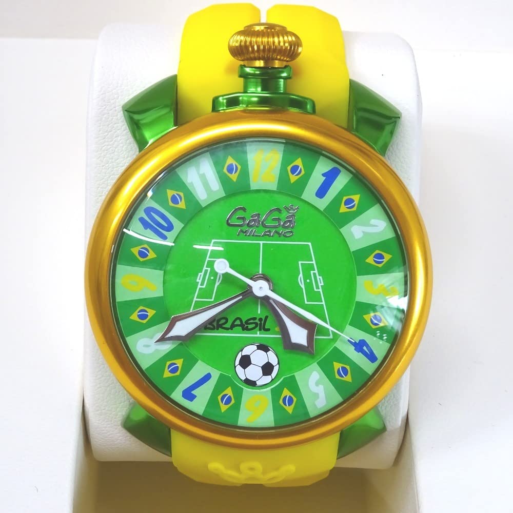 ガガミラノ ワールドカップ限定 マヌアーレ48mm Amazon.co.jp: ガガミラノ 腕時計 マヌアーレ48 ブラジルワールド