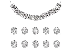 PH PandaHall Stainless Steel Spacer Beads, for Jewelry Making