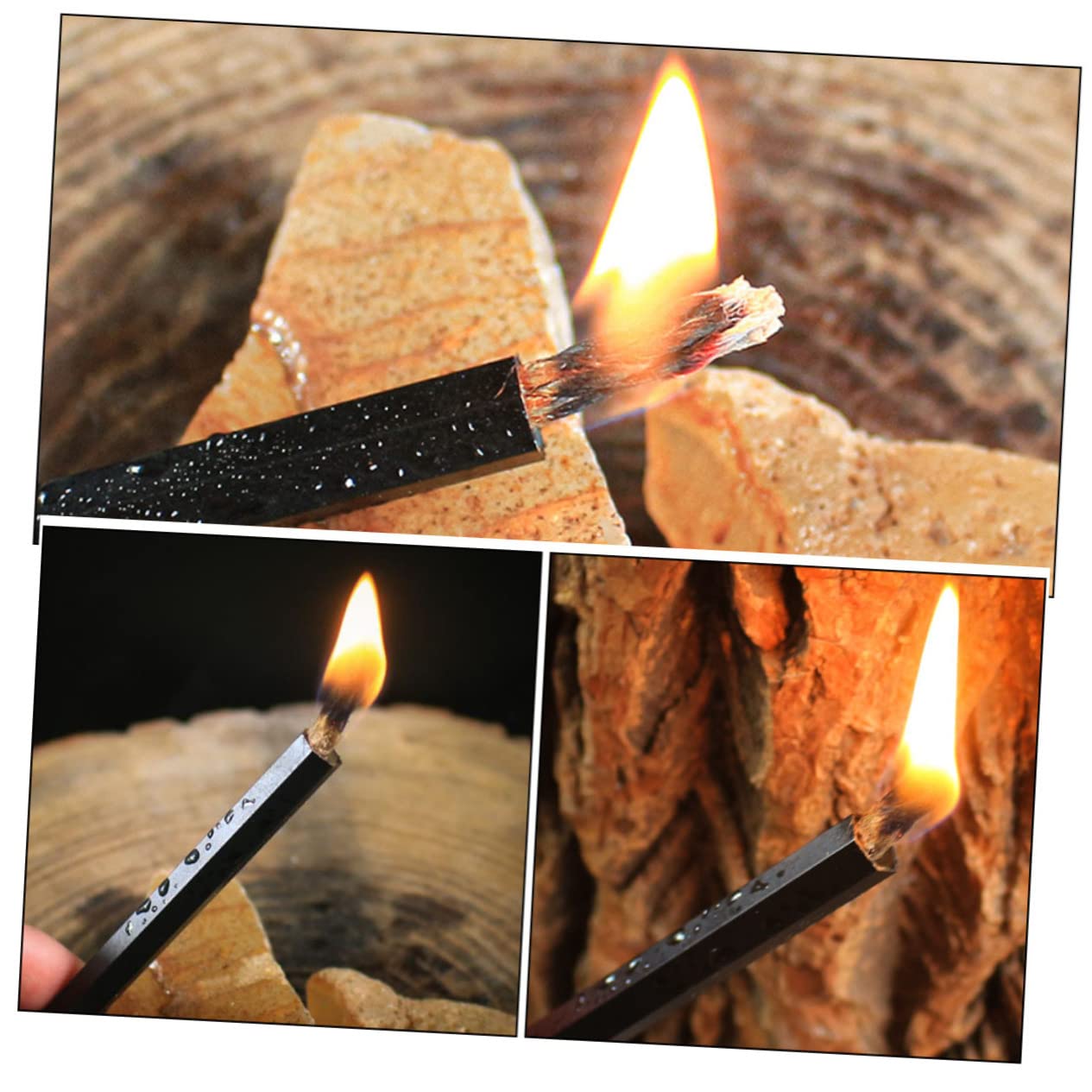 CORHAD Versatile Cord Ignition 6 Pack Portable Fire Starter for Hiking and Camping