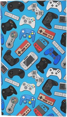 Vista 40 de Perinsto Toalla de mano de hojas de arce, toalla decorativa de hojas de otoño, multiusos para baño, cocina, gimnasio y spa, 27.5 x 15.7 pulgadas