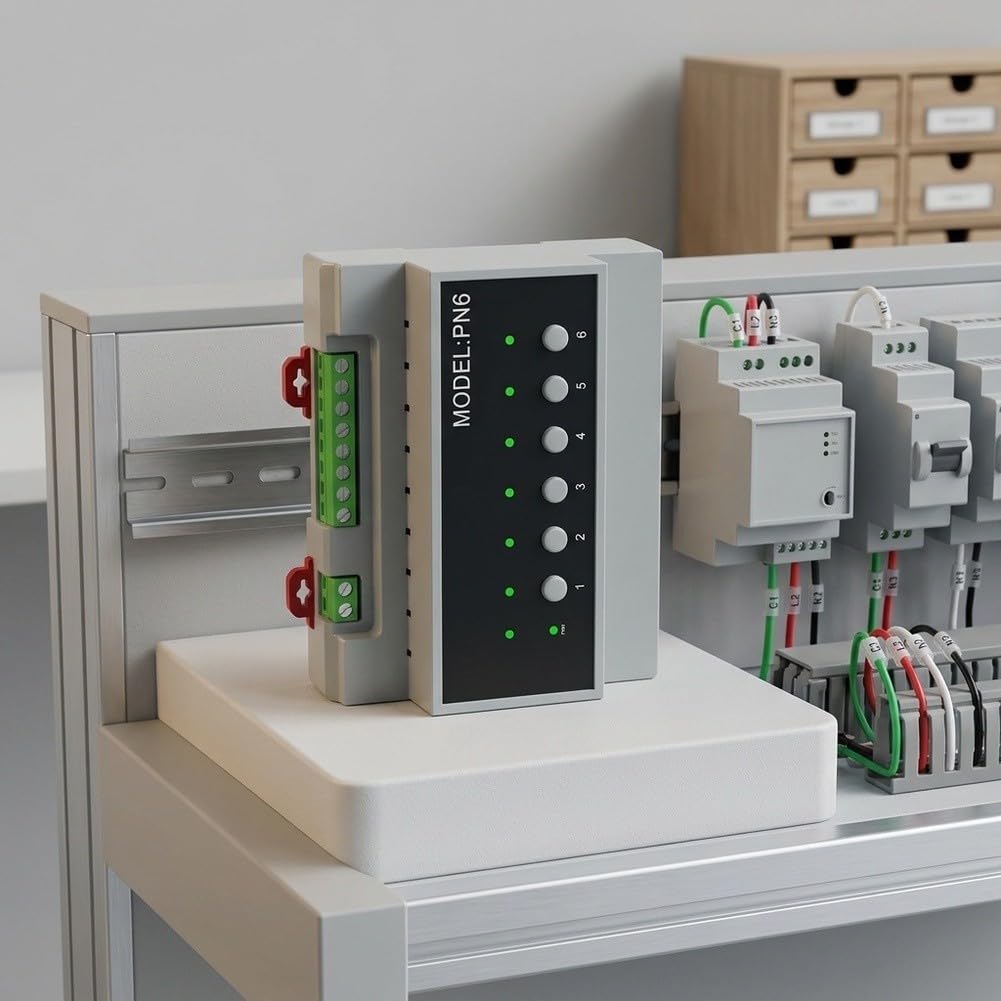 para Tuya WiFi para Zigbee Interruptor de relé de 6 canales 16A