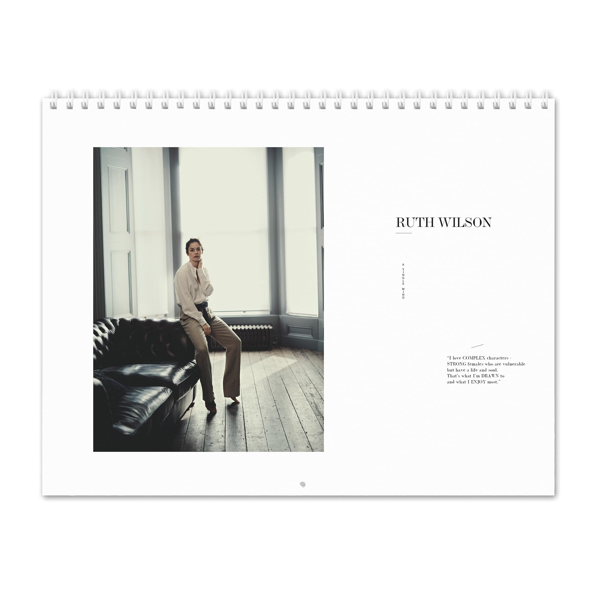 Ruth Wilson - A Single Mind Wall Calendar