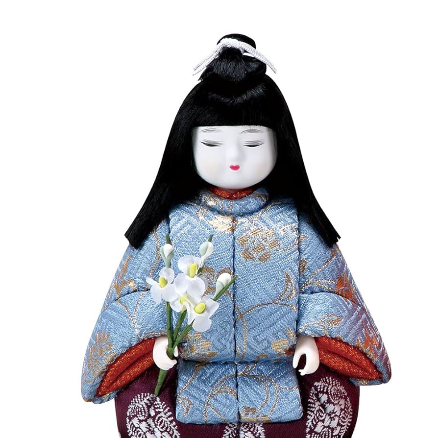 きめこみ雛人形 金沢箔布木目込 雛人形 咲雛