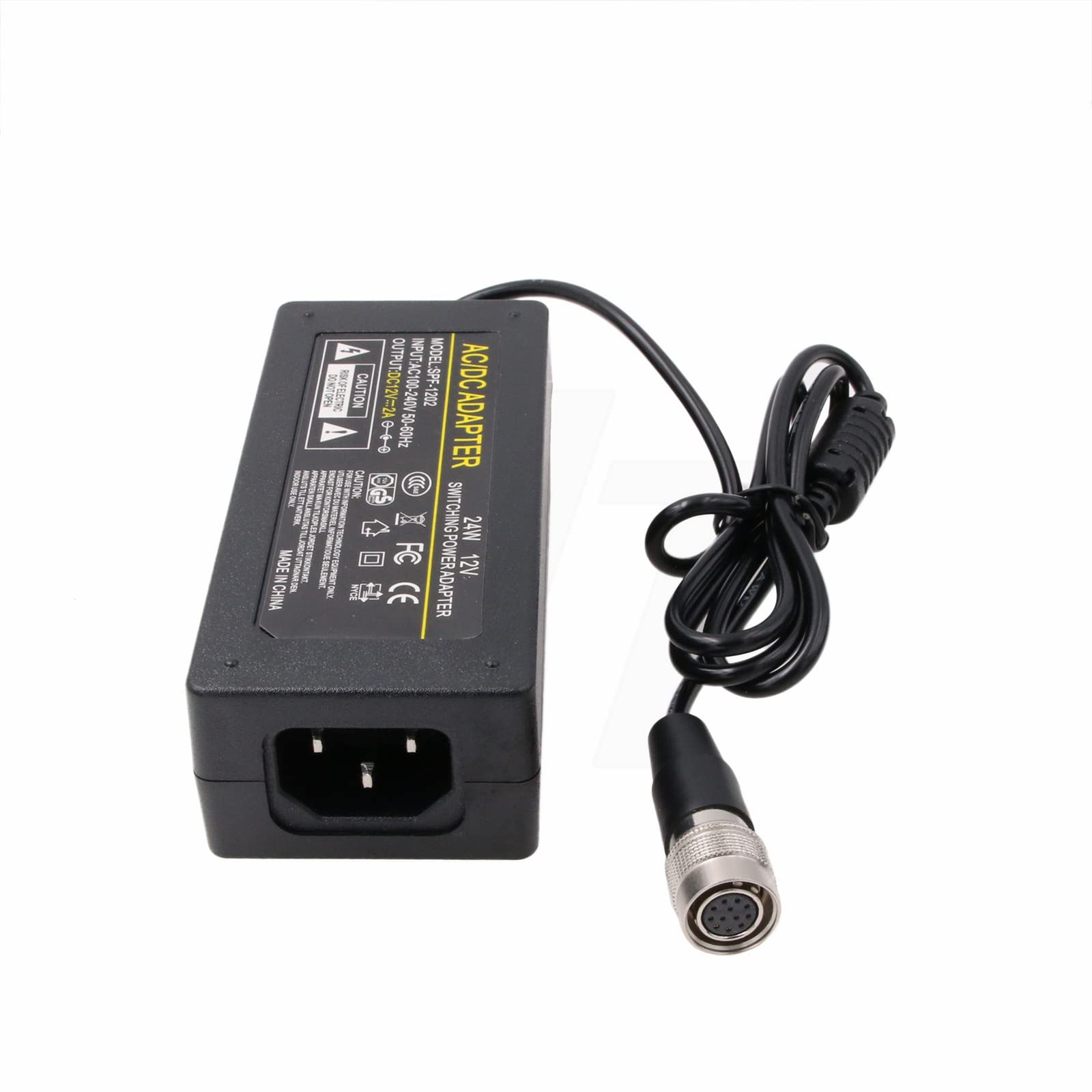 Amazon.com : HangTon Hirose 12 Pin 12V AC DC Power Supply Adapter