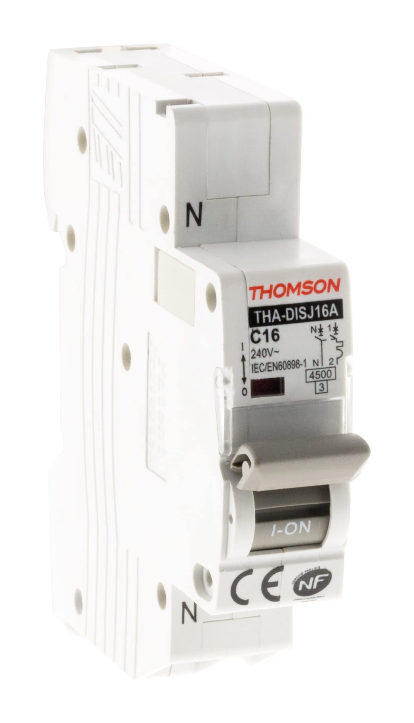 Lot de 6 Disjoncteurs à connexions automatiques PH+N Thomson - 16A NF